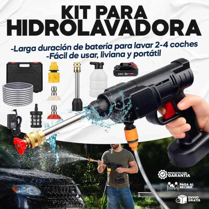 Combo hidrolavadora con aspiradora + ENVIÓ GRATIS